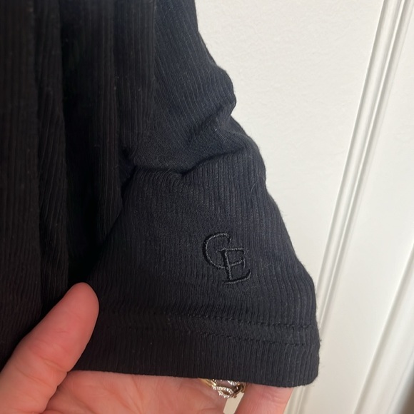 Cozy Earth Ribbed Bamboo Sleep Set- Black - Picture 12 of 13